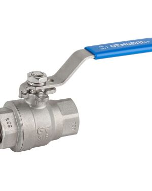 Válvula de Bola de Alto Rendimiento, 2 Cuerpos – Acero Inoxidable