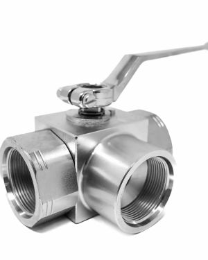 Válvula de Bola de 3 Vías (Multipuerto)