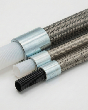 Manguera Industrial PTFE (Teflón) Corrugado